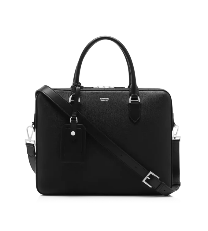 Grain Leather Elliot City Briefcase