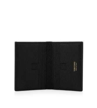 Grain Leather Folding Cardholder Grain Leather Folding Cardholder