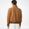 Grain Leather Harrington