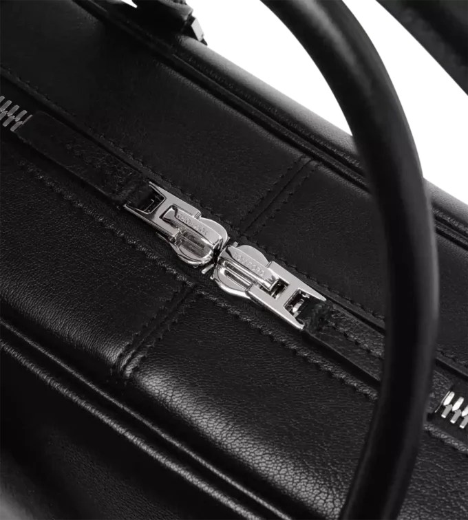 Grain Leather Minimal Briefcase Grain Leather Minimal Briefcase
