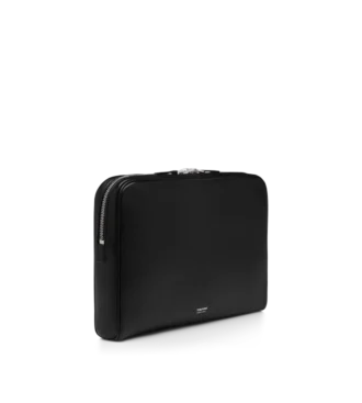 Grain Leather Minimal Laptop Pouch