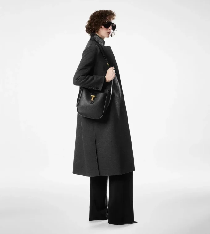Grain Leather Monarch Small Hobo