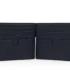 Grain Leather Money Clip Wallet