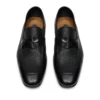 Grain Leather Sean Twisted Band Loafer