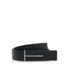 Grain Leather Slim T Reversible Belt