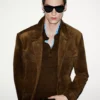 Grain Leather Slim T Reversible Belt
