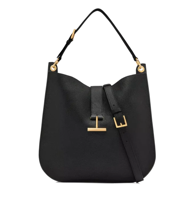Grain Leather Tara Large Crossbody