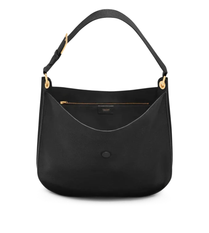 Grain Leather Tara Large Crossbody