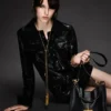 Grain Leather Tara Small Crossbody