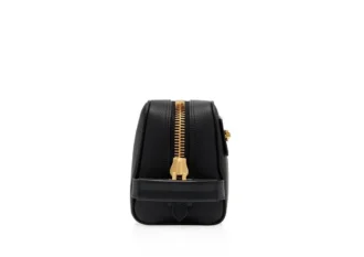 Grain Leather Toiletry Bag