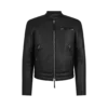 Grain Leather Zip Biker Grain Leather Zip Biker