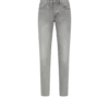 Grey Stretch Slim Fit Selvedge Denim