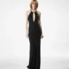 Halterneck Evening Dress with Cut Out Halterneck Evening Dress with Cut Out