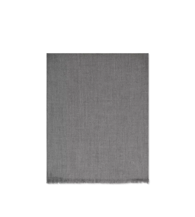 Herringbone Silk Scarf