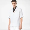 Herringbone Stripe Pajama Overshirt