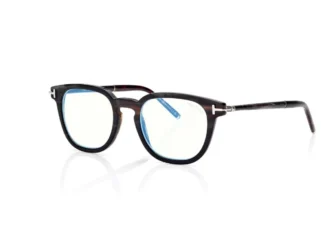 Horn Square Blue Block Opticals