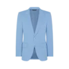 Irregular Peached Satin Jacket Irregular Peached Satin Jacket