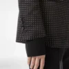 Jacquard Polka Dot Duchesse Single Breasted Jacket Jacquard Polka Dot Duchesse Single Breasted Jacket