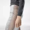 Knee-Length Skirt with Lace Inserts Knee-Length Skirt with Lace Inserts