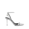 Laminated Nappa Leather Padlock Sandal Laminated Nappa Leather Padlock Sandal