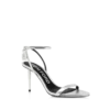 Laminated Nappa Leather Padlock Sandal Laminated Nappa Leather Padlock Sandal