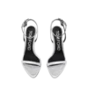 Laminated Nappa Leather Padlock Sandal Laminated Nappa Leather Padlock Sandal