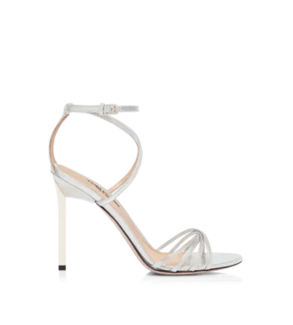 Laminated Printed Lizard Ida Sandal