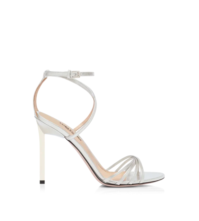 Laminated Printed Lizard Ida Sandal