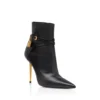 Leather Padlock Ankle Boot Leather Padlock Ankle Boot