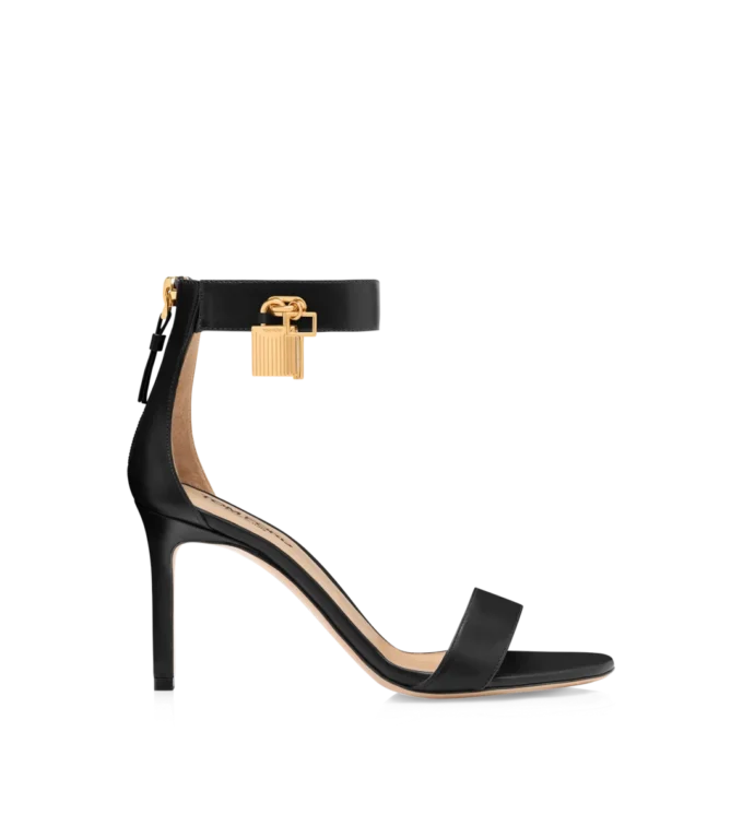 Leather Padlock Sandal