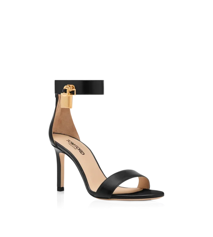 Leather Padlock Sandal