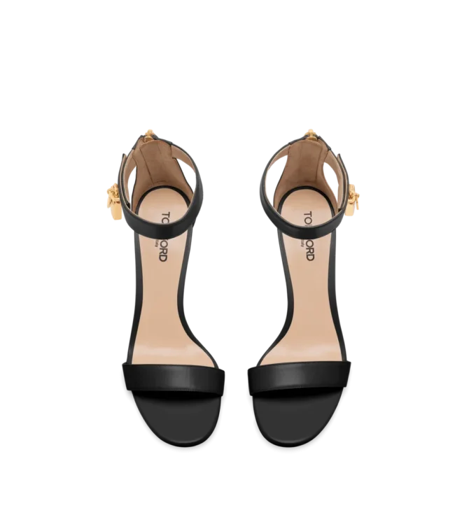 Leather Padlock Sandal
