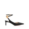 Leather Padlock Slingback