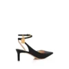 Leather Padlock Slingback