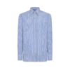 Light Baton Stripe Slim Fit Shirt