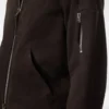 Light Suede Bomber