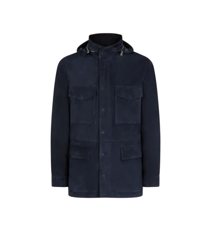 Light Suede Field Jacket
