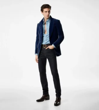 Light Velvet Atticus Jacket