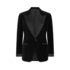 Light Velvet Shelton Cocktail Jacket