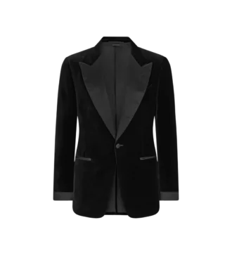 Light Velvet Shelton Cocktail Jacket