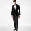 Light Velvet Shelton Cocktail Jacket