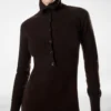Long Open Turtleneck Cashmere Dress Long Open Turtleneck Cashmere Dress