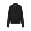 Long Sleeve Cashmere Silk Polo
