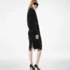 Long Sleeve Cashmere Silk Polo