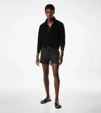 Long Sleeve Towelling Polo