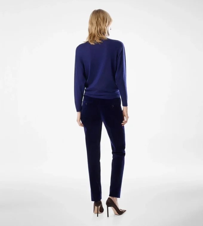 Long Sleeve Turtleneck Knit with Tom Ford Metal Plaque
