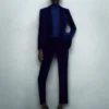 Long Sleeve Turtleneck Knit with Tom Ford Metal Plaque