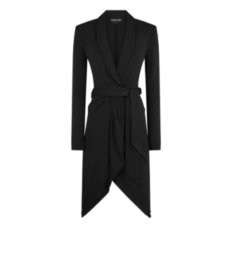Long Sleeve Wrap Dress