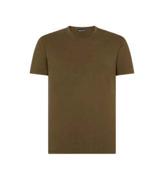 Lyocell Cotton Crew Neck T-Shirt