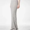 Micro Sequins Embellished Rib Long Skirt Micro Sequins Embellished Rib Long Skirt